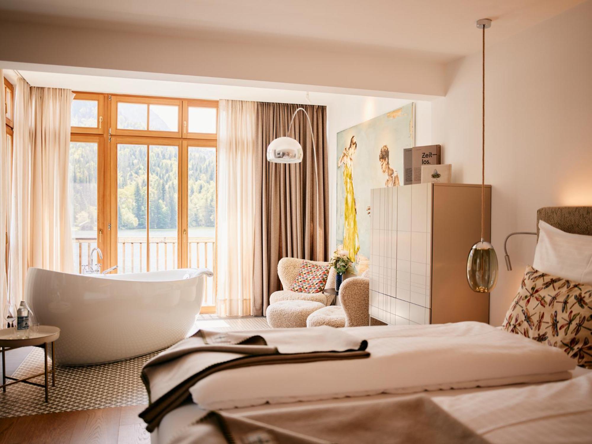 Tauroa Seehotel Grundlsee Exteriör bild