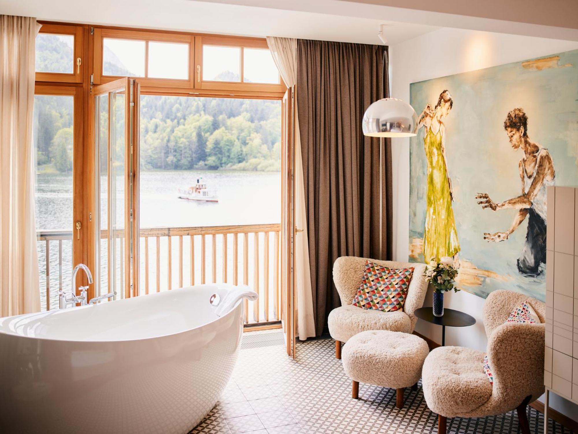 Tauroa Seehotel Grundlsee Exteriör bild